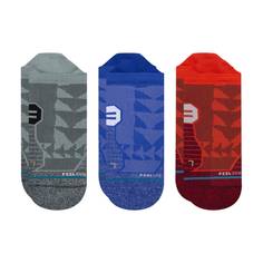 Obrázok ku produktu Pánske nízke ponožky STANCE SLOAN 3-balenie šedé/modré/červené