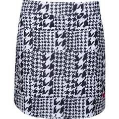 Obrázok ku produktu Dámska sukňa Girls Golf Houndstooth's čierna/biela
