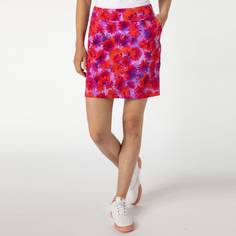 Obrázok ku produktu Dámska sukňa Alberto Golf LISSY červená s kvetmi