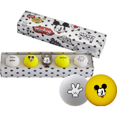 Obrázok ku produktu Darčekové balenie - golfové loptičky Volvik VIVID Disney Mickey Mouse, 4-balenie