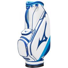 Obrázok ku produktu Unisex golfový bag Mizuno Tour Staff Cart Bag 5 Way bílý/modrý