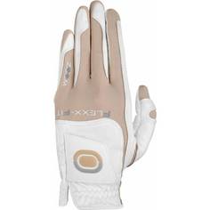 Obrázok ku produktu Dámská golfová rukavice Zoom Hybrid levá/pro praváky bílá-písková