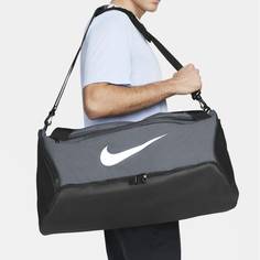 Obrázok ku produktu Unisex taška Nike Golf Brasilia Medium Duffel Bag 60L šedo-černá