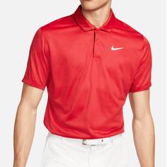 Obrázok ku produktu Pánská polokošile Nike Golf Tiger Woods Dri-Fit ADV Contour Print červená