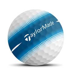 Obrázok ku produktu Golfové míčky Taylor MadeTour Response Stripe, 3-balení, modrý pás