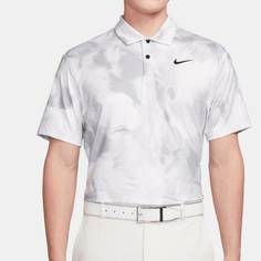 Obrázok ku produktu Pánská polokošile Nike Golf Tour Dri-FIT Ombre Print Polo wht/blk