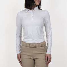Obrázok ku produktu Women's polo shirt Kjus Elena Cooling L/S white