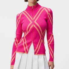Obrázok ku produktu Dámský svetr J.Lindeberg Golf Flora Knitted růžový