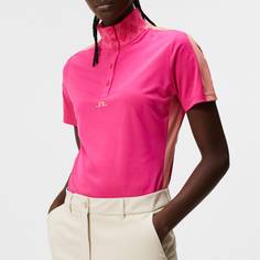 Obrázok ku produktu Women's polo shirt J.Lindeberg Golf Pip pink