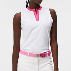 Obrázok ku produktu Women's polo shirt J.Lindeberg Golf Leya Sleeveless white