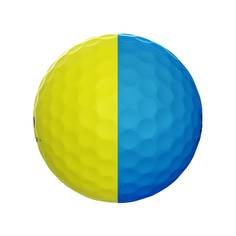 Obrázok ku produktu Golfové míčky Srixon Q-STAR Tour Divide, Yellow/Blue, 3-balení