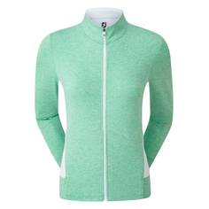 Obrázok ku produktu Dámská mikina Footjoy Full-Zip Knit Midlayer zelená