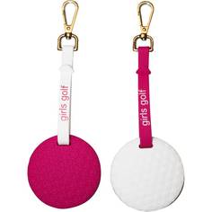 Obrázok ku produktu Dámsky prívesok Girls Golf Name Tags ružový/biely