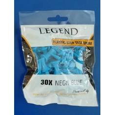 Obrázok ku produktu Golfové tíčka Legend plastic step tees 18mm, 30pcs, Neon Blue