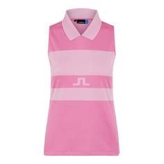 Obrázok ku produktu Dámská polokošile J.Lindeberg Golf Celia-TX Jaquard růžová