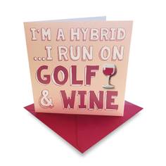 Obrázok ku produktu Karta Ball Marker Golf and Wine