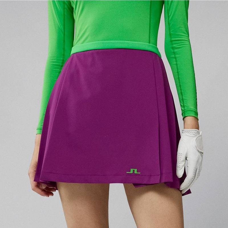 Obrázok ku produktu Dámská sukně J.Lindeberg Sierra Pleat Golf fialová