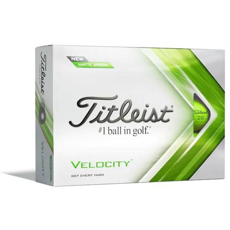 Obrázok ku produktu Golfové míčky Titleist Velocity 2022, 3-balení zelené