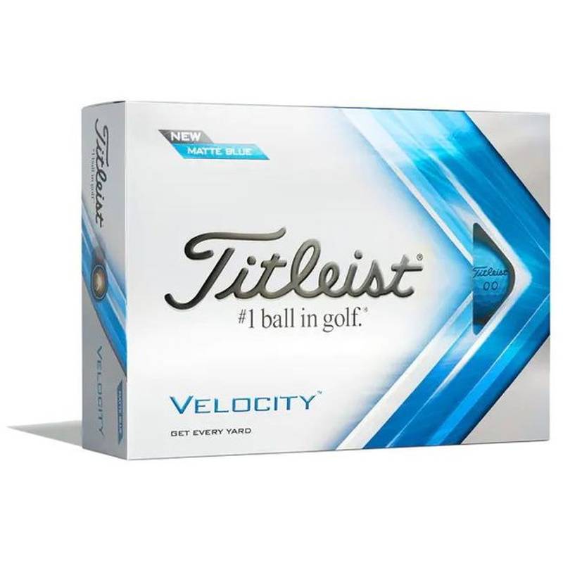 Obrázok ku produktu Golfové míčky Titleist Velocity 2022, 3-balení modré