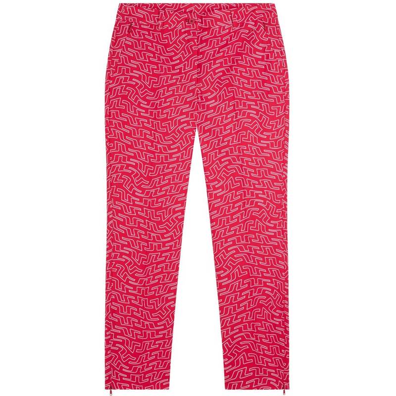 Obrázok ku produktu Dámské kalhoty J.Lindeberg Golf Pia Print růžové/potisk monogram