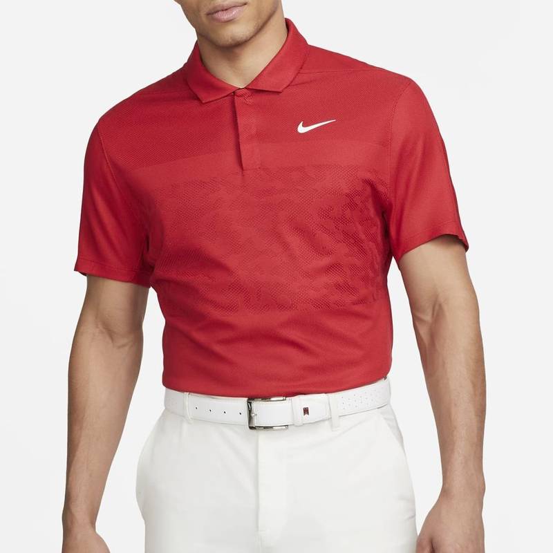Obrázok ku produktu Pánska polokošeľa Nike Golf TW DFADV červená