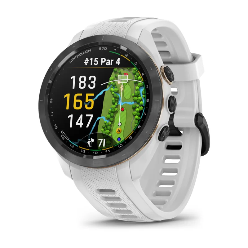 Obrázok ku produktu Sportovní GPS hodinky Garmin Approach S70 White 42mm