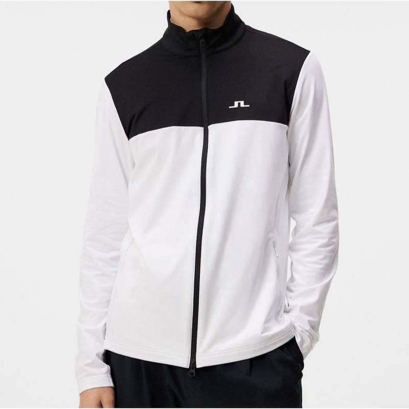 Obrázok ku produktu Men's hoodie J.Lindeberg Golf Banks black/white