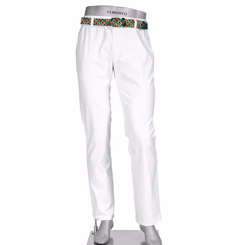 Obrázok ku produktu Pánské kalhoty Alberto Golf IAN 3xDRY Cooler bílé
