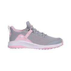 Obrázok ku produktu Juniorské golfové topánky Puma Golf pre dievčatá Fusion EVO šedo-ružové
