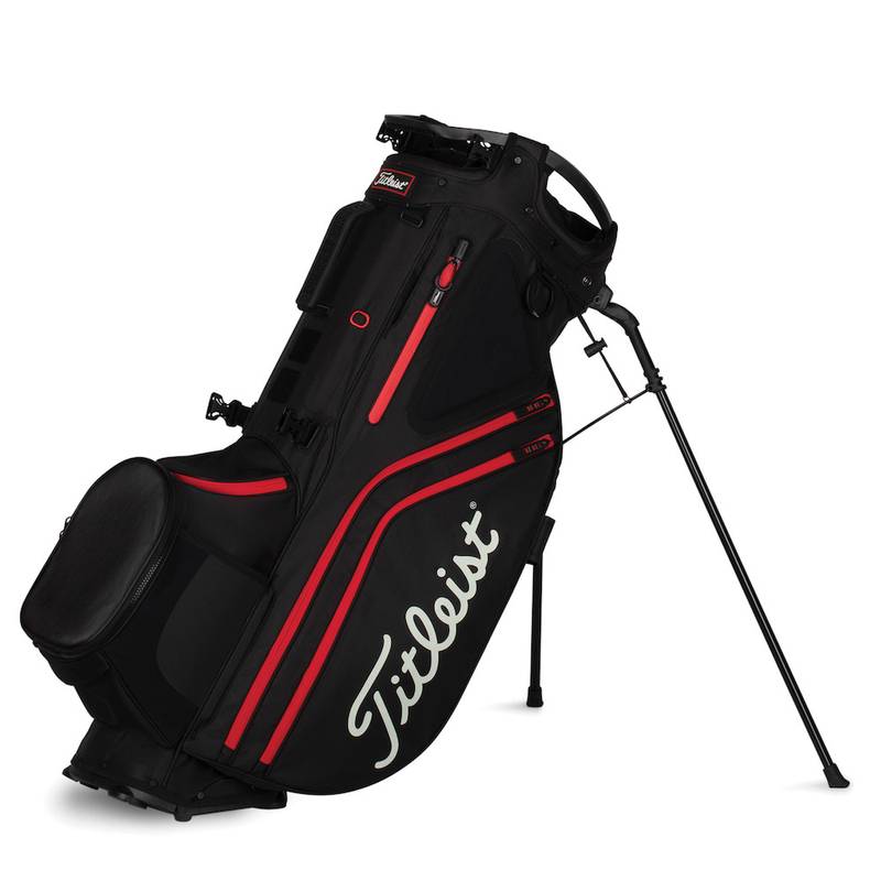 Obrázok ku produktu Golfový stand bag Titleist Hybrid 14 so stojanom červeno-čierny