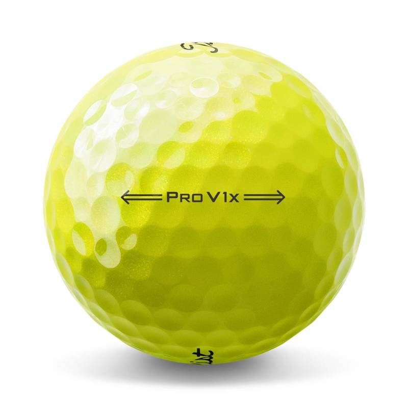 Obrázok ku produktu Golfové míčky Titleist Pro V1x Yellow 21,žlté, 3-bal.,