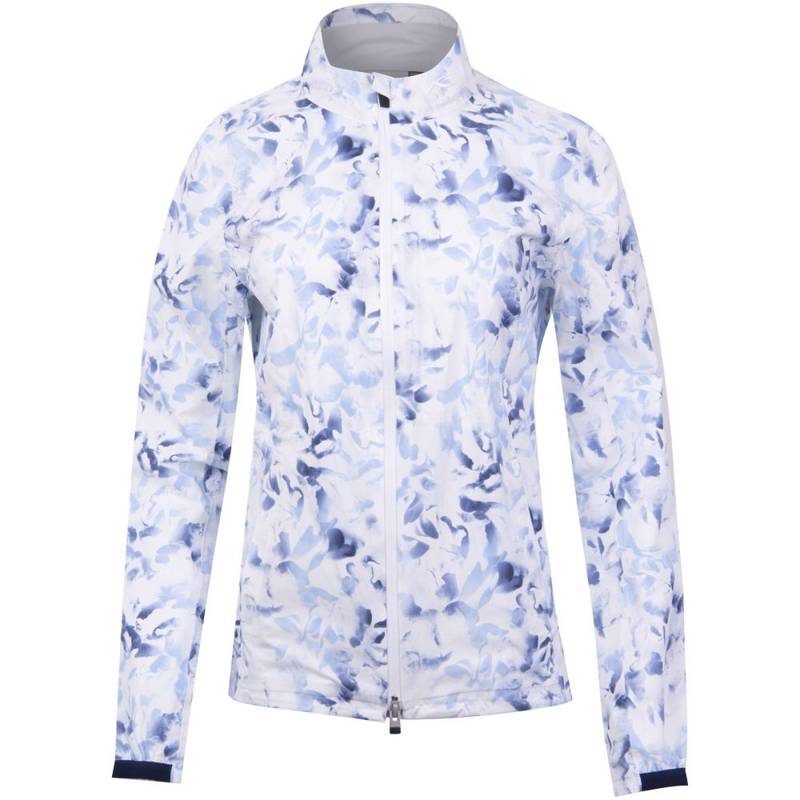 Obrázok ku produktu Women´s jacket Kjus Dextra 2.5L Print white with navy print
