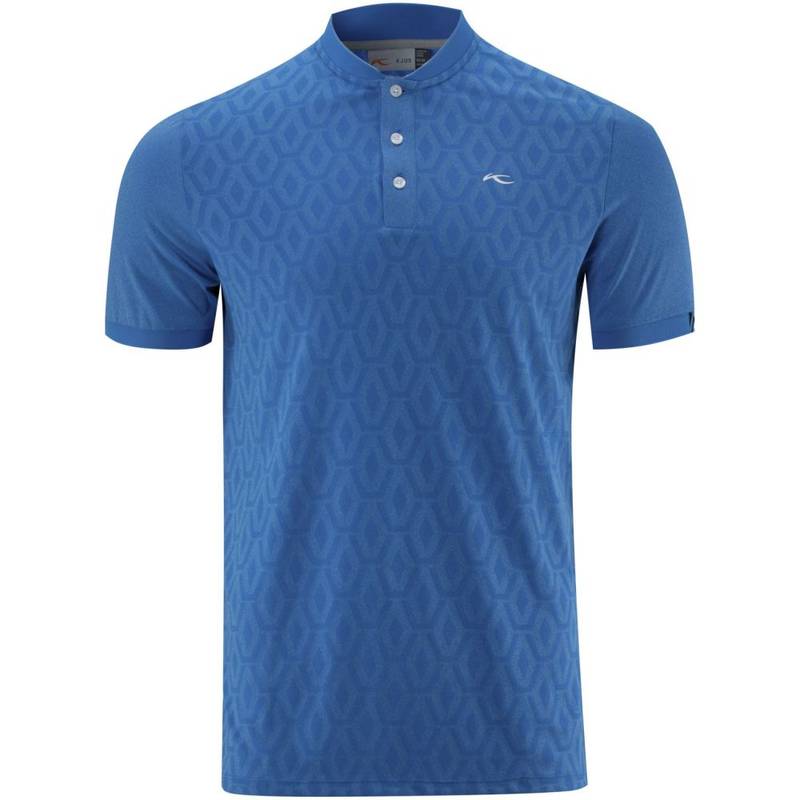 Obrázok ku produktu Mens Polo-Shirt Kjus Lance Jacquard Knit Polo S/S blue