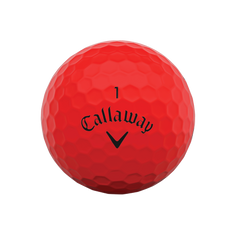 Obrázok ku produktu Golfové loptičky Callaway Supersoft Matte 3-balenie, matné červené