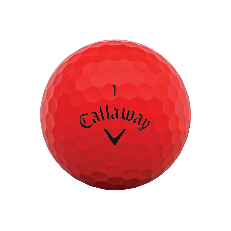 Obrázok ku produktu Golfové míčky Callaway Supersoft Matte 3-bal., matné červené