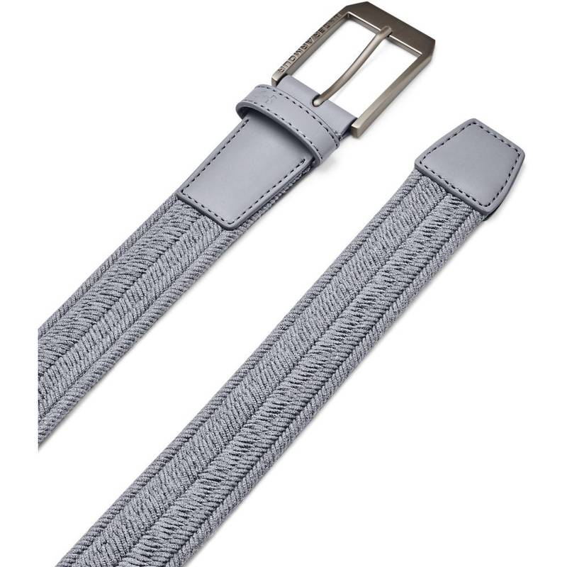 Obrázok ku produktu Pánský pásek Under Armour Braided Golf Belt šedý