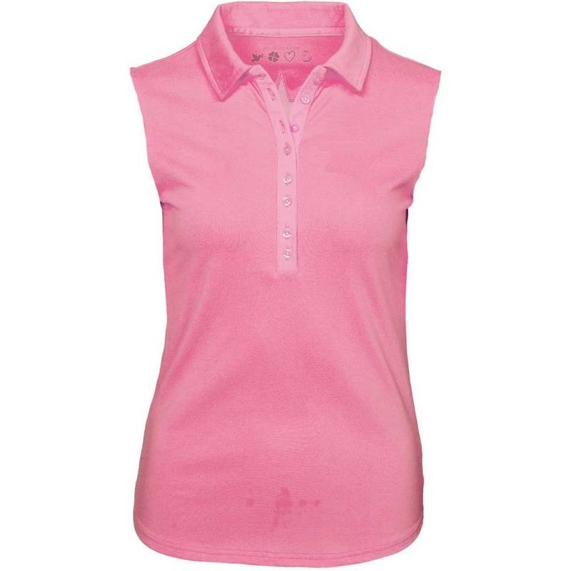 Obrázok ku produktu Dámska polokošeľa Girls Golf Basic Sylvia Star ružová
