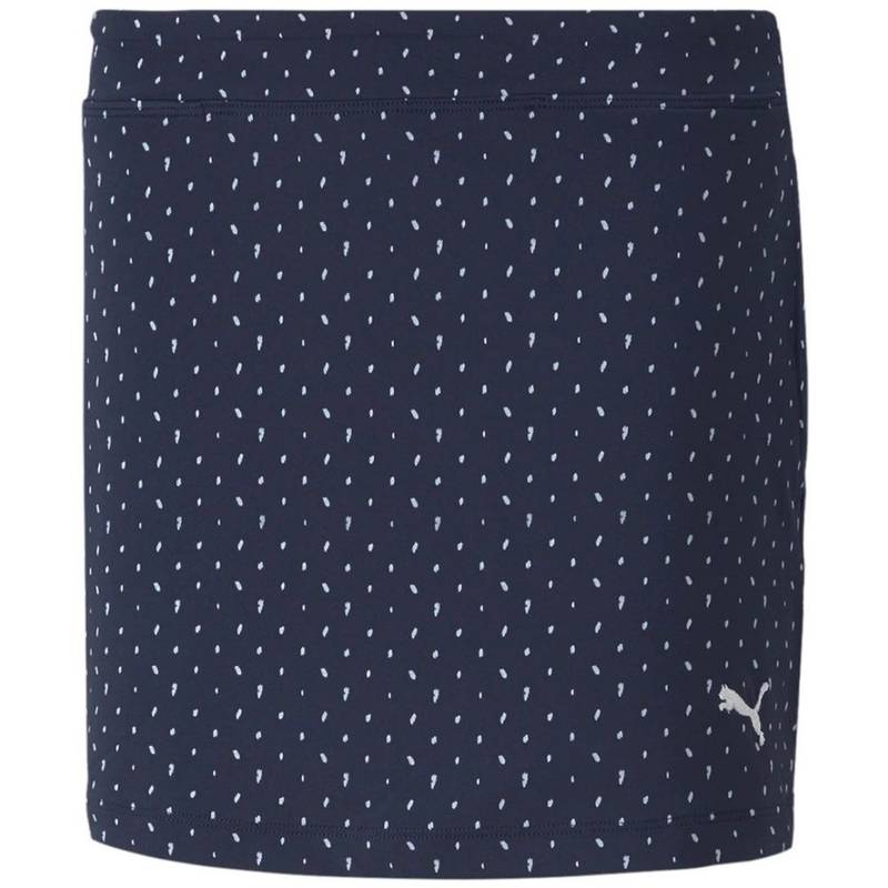 Obrázok ku produktu Juniorská dievčenská sukňa Puma Golf Polka modrá s bodkami