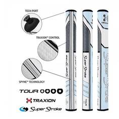 Obrázok ku produktu Grip na golfové palice - Super Stroke  X-Traxion Tour 1.0  Tiffany/Grey Putter Grip