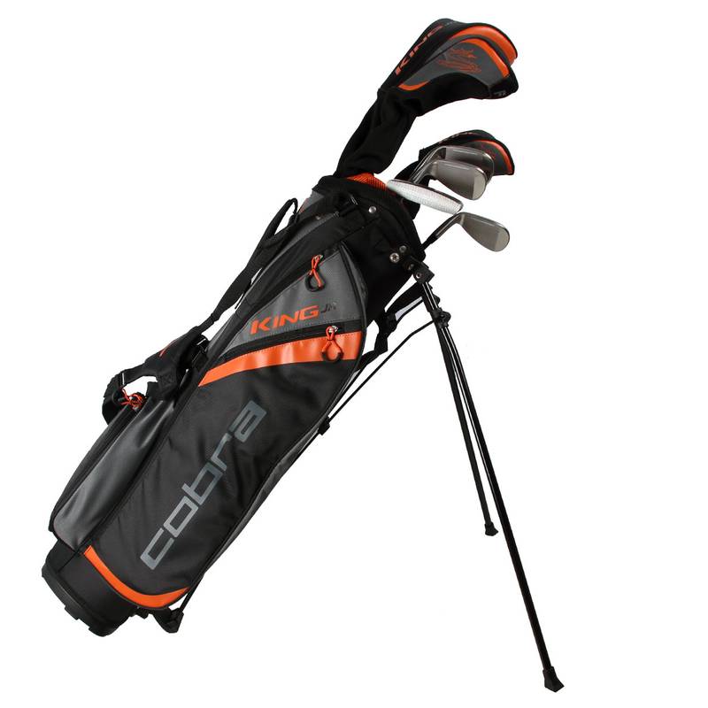 Obrázok ku produktu Detské golfové palice - kompletná sada Cobra King Junior 10-12 Rokov (133cm-148cm) - 8 ks