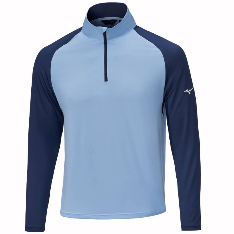Obrázok ku produktu Pánská mikina Mizuno golf Quick Dry Breeze 1/4 Zip modrá