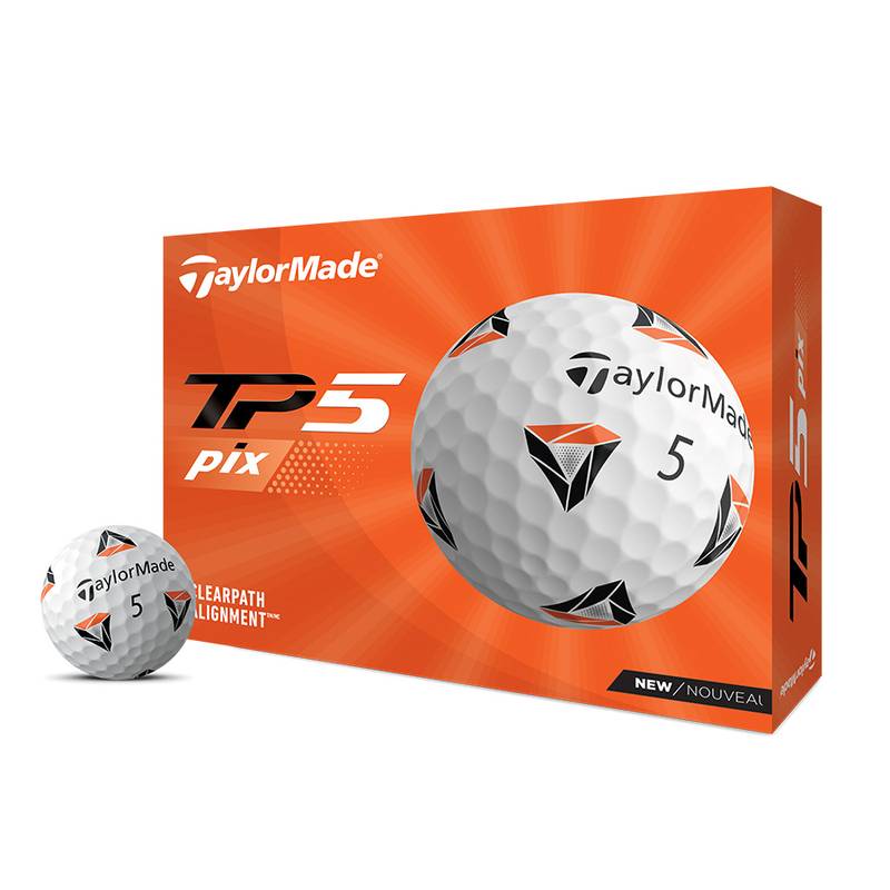 Obrázok ku produktu Golf balls Taylor Made TP5 pix 21 - white, 3pcs pack