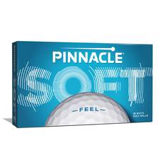 Obrázok ku produktu Golfové loptičky Pinnacle Soft Feel White, 15-kusové balenie