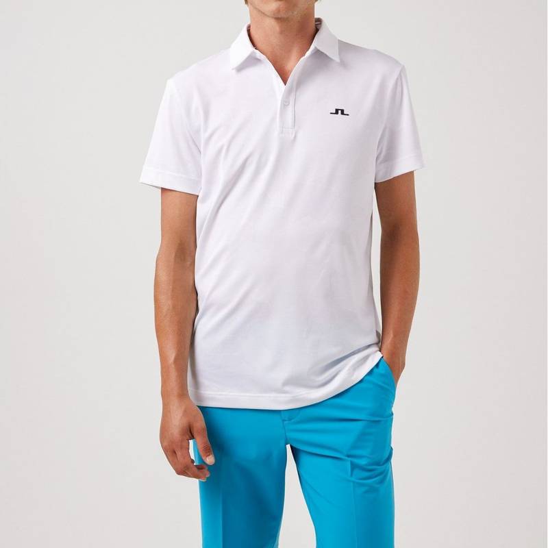 Obrázok ku produktu Mens Polo-Shirt J.Lindeberg Hendrik Regular Fit Golf Polo white