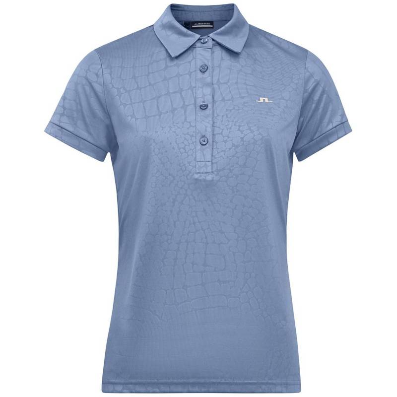 Obrázok ku produktu Ladies Polo-Shirt J.Lindeberg Rita Golf Polo blue/crocodile pattern
