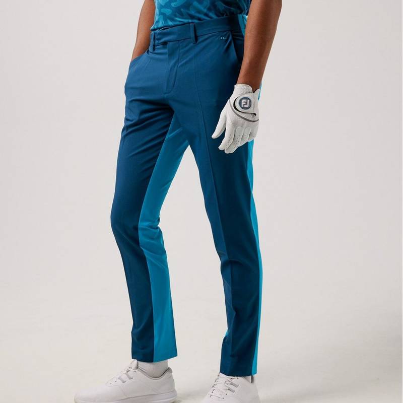 Obrázok ku produktu Pánske nohavice J.Lindeberg Twig Two Tone Golf modré