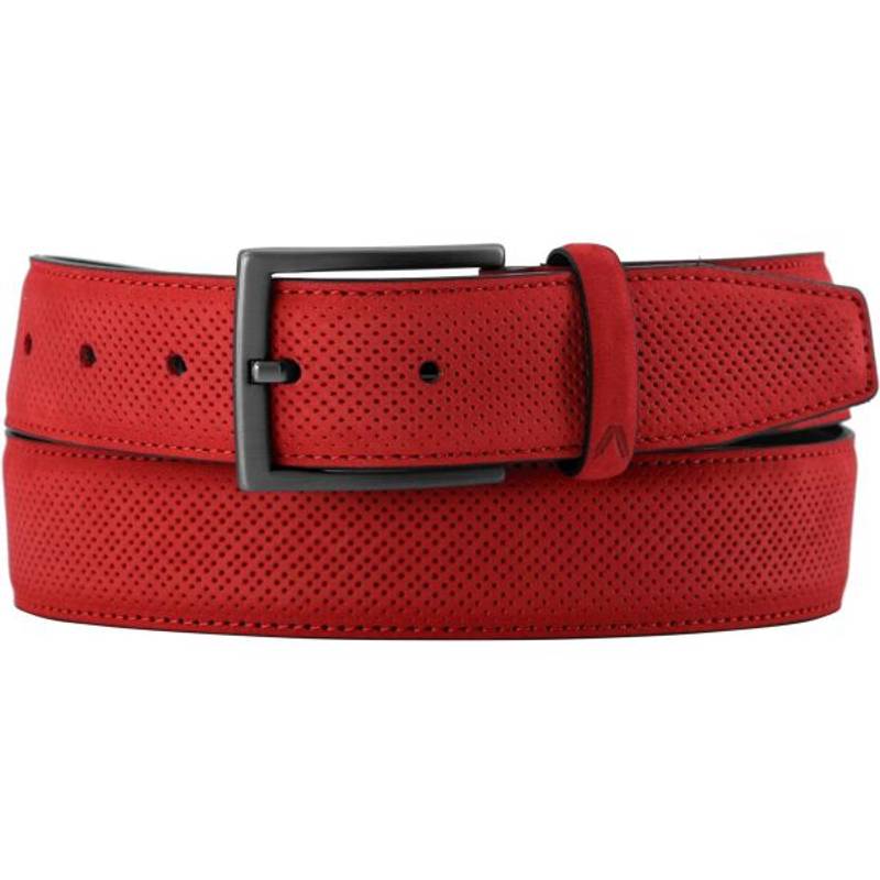 Obrázok ku produktu Pánský pásek Alberto Golf Leather červený