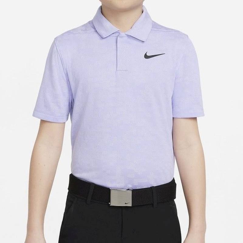 Obrázok ku produktu Juniorská polokošeľa Nike Golf TW B NK DF PRINT POLO fialová