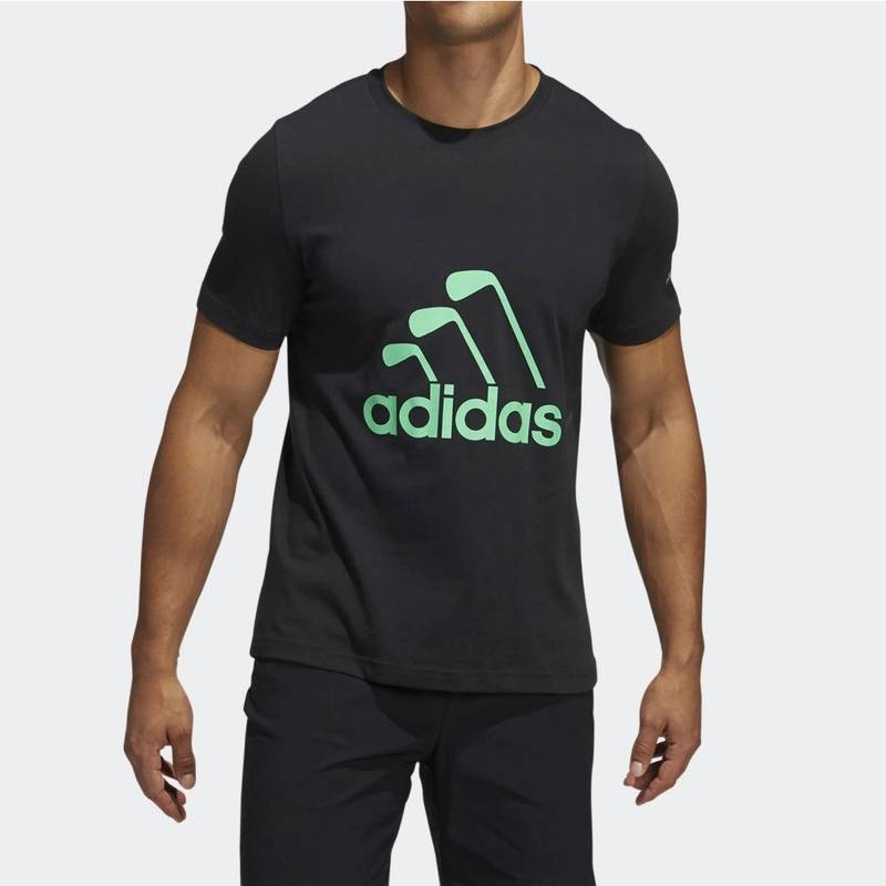 Obrázok ku produktu Pánske tričko adidas golf CLUB T-SHIRT čierne