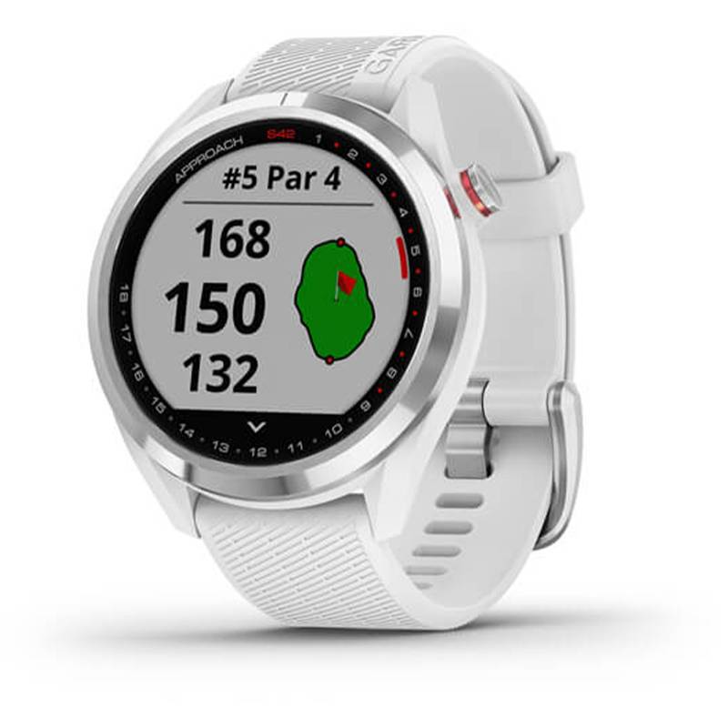 Obrázok ku produktu Golfové GPS hodinky Garmin Approach S42 Silver/White